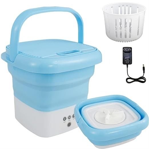 Powerful Mini Foldable Washing Machine with dryer, Huge Capacity
