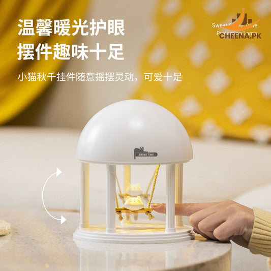 Cat Night Light Romantic Bluetooth Speaker Projector