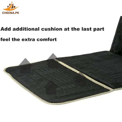Premium Quality Foldable Musallah Prayer Rug with Back Rest