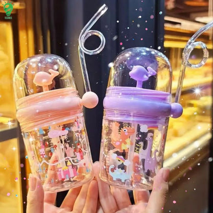 250ml Portable Dolphin Water Bottle