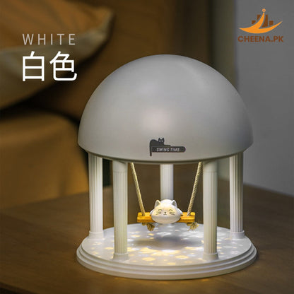 Cat Night Light Romantic Bluetooth Speaker Projector