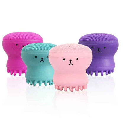 Silicone Face Cleansing Brush Facial Skin Care Scrub Cleanser