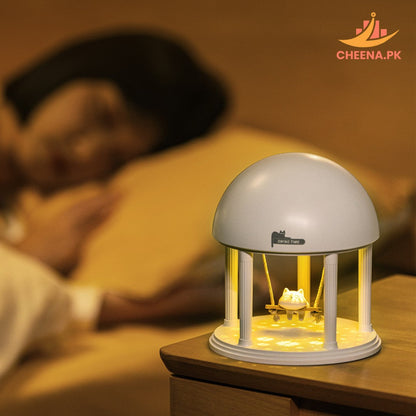 Cat Night Light Romantic Bluetooth Speaker Projector