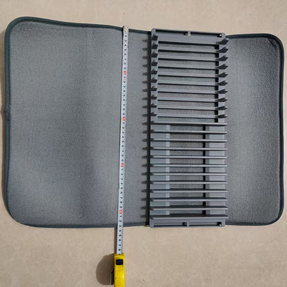 Folding Tableware Drainer Mat