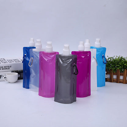 480ml Portable Ultralight Foldable Water Bag