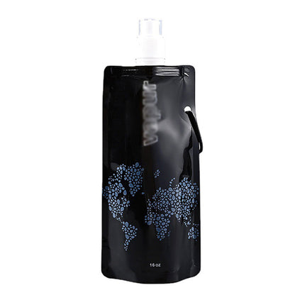 480ml Portable Ultralight Foldable Water Bag