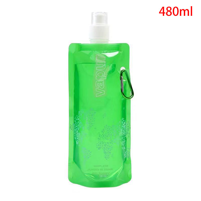 480ml Portable Ultralight Foldable Water Bag