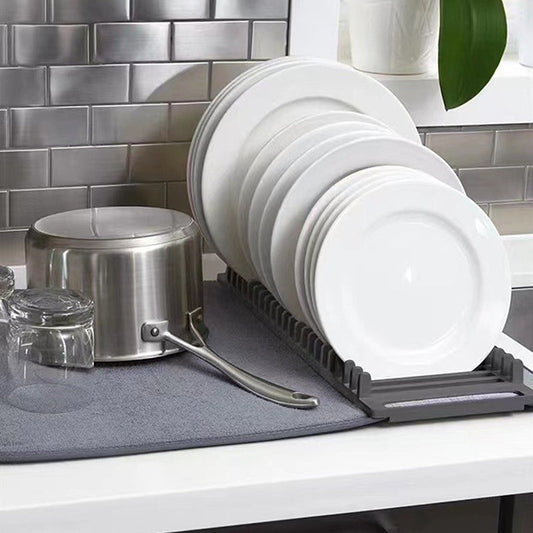 Folding Tableware Drainer Mat