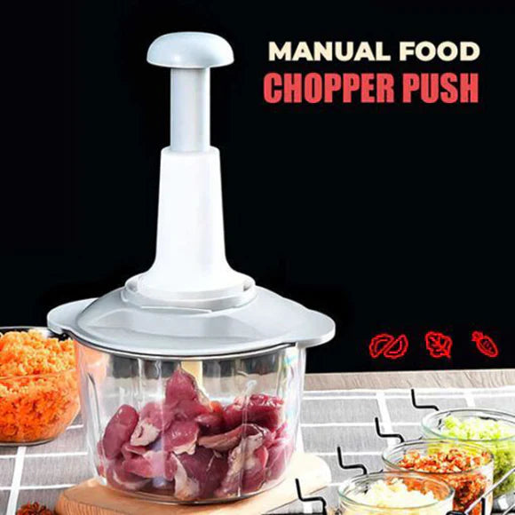 9 In 1 Manual Food Push Chopper