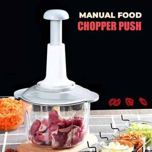 9 In 1 Manual Food Push Chopper