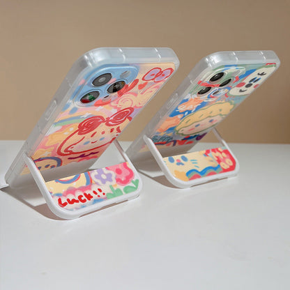 Happy - iPhone Case with Stand