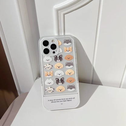Cute Animal Face Design - iPhone Back Case Only