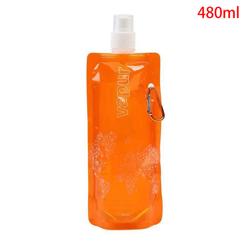 480ml Portable Ultralight Foldable Water Bag