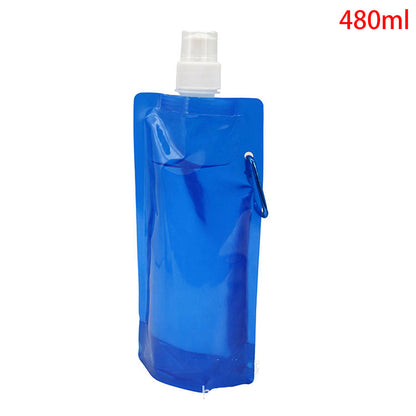 480ml Portable Ultralight Foldable Water Bag