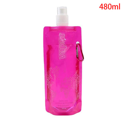 480ml Portable Ultralight Foldable Water Bag